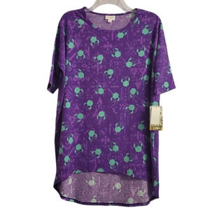 NWT Lularoe Disney Women's Minnie Mouse Irma Tunic Top S